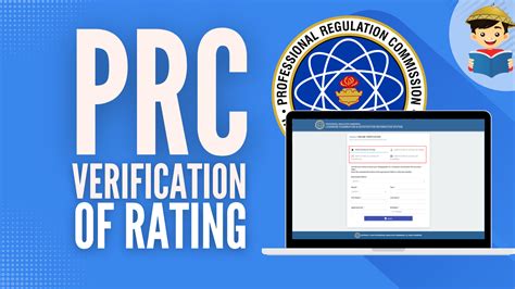 prc noa|PRC Verification of Rating 2023: How To Check Your Board.